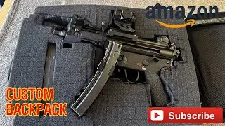 Custom Foam Insert - Tactical Backpack For Firearms