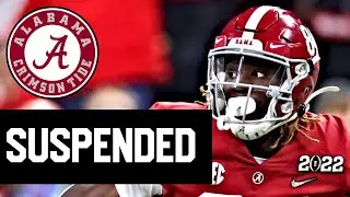 OFFICIAL UPDATE: Agiye Hall SUSPENDED from Alabama football team, return to team doubtful, per Saban