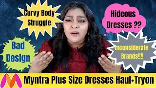Myntra Affordable Plus Size Party Dresses | Haul+Tryon