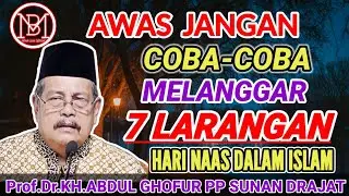 🔴HATI-HATI JANGAN SAMPAI MELANGGAR 7 LARANGAN KERAS DALAM ISLAM DI BULAN RAJAB YG MULIA INI #ngaji