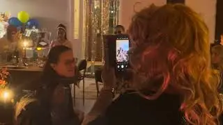 Maria 50 &aring;r med DJ Maffe