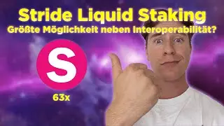 AIRDROP NUR NOCH 3 TAGE!! Stride Liquid Staking mit GIGANTISCHEM Potenzial 🚀🚀