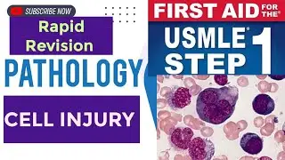 Rapid Revision #Pathology (Cell Injury)#1| First Aid USMLE Step 1 in Urdu/Hindi |