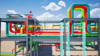Open Design Power Industry Pipe Rack