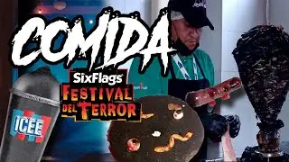 Las COMIDA del FESTIVAL DEL TERROR 2022 SIX FLAGS M&Eacute;XICO - Precios - Comida Tem&aacute;tica #FDT10