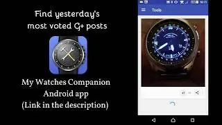 Find yesterday's most voted posts sorted by most voted with My Watches Companion 3.4