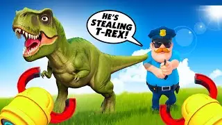 I STOLE A T-REX In VR! - Little Thief VR