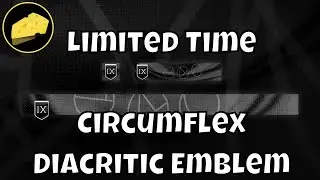 Limited Time Circumflex Diacritic - Free Emblem