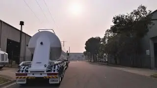 Convair Steel Pneumatic Dry Bulk Tanker Delivery