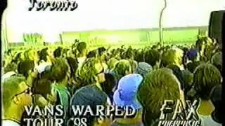 Deftones - Interview + Clip Live Footage (Much Music-Warped Tour 07-24-1998) HQ