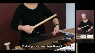 DIY - Make your own Headband Storage with Kelly Brown