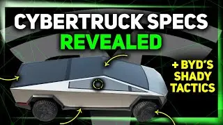 Опубликованы новые характеристики Cybertruck / Чушь об &laquo;уголовном обвинении&raquo; / Сомнительная тактика BYD ⚡️