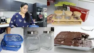 Kitchen Organisation & Storage Container Shopping Haul - Fluffernutter Bar Recipe