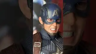 HOT TOYS: CAPTAIN AMERICA (AVENGERS ENDGAME): NEW FIGURE 'RETRO' PREVIEW  #hottoys #avengers #mcu