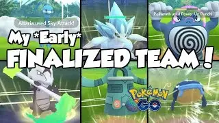 MY *EARLY* FINALIZED FUSION CUP TEAM! Pokemon GO PvP Fusion Cup Great League Matches