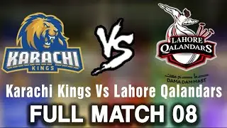 Lahor Qalandar vs karachi king Match no 10 || HBL PSL season 9 || Match Highlight || #cricket #psl
