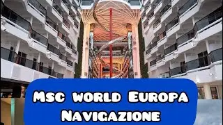 NERD IN CROCIERA*MSC WORLD EUROPA* COSA FARE il giorno di NAVIGAZIONE 🌊#mscworldeuropa