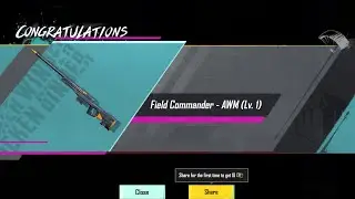 PUBG current opening ￼ new AWM ￼