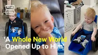 Toddler With Spina Bifida Learns to Use GoBro Wheelchair