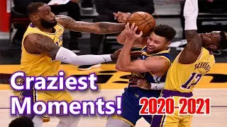 Craziest NBA Moments🤾🏀 2020 - 2021🌟
