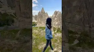 Beautiful Valley-Volcanic eruption, rocks #cappadocia #turkey #travel #love#nature #marathivlog