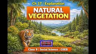 Ch 17 Natural Vegetation (Social Science, Grade 9, GSEB) Easy Explanation in Hindi