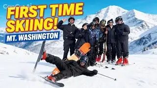 Epic Fail or Pro? 😂 First Time Skiing at Mt. Washington | New Year 2026