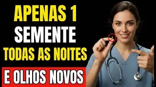 Coma este &Uacute;NICO vegetal antes de dormir para reparar sua vis&atilde;o enquanto voc&ecirc; dorme naturalmente