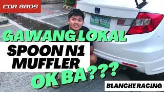 Civic FB Spoon N1 Copy Muffler | Blanche Racing