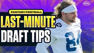 MUST-KNOW Draft Weekend Tips! Dave Richard's Final WR, QB & TE Strategy for 2025 Fantasy Football