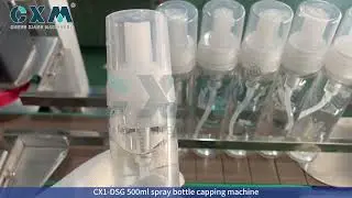 CX1 DSG 500ml spray bottle capping machine