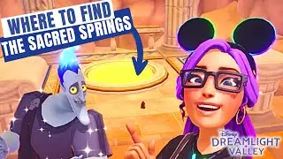 Storybook Vale - Sacred Springs Location - Hades Dreamlight Valley Quest Tips and Tricks