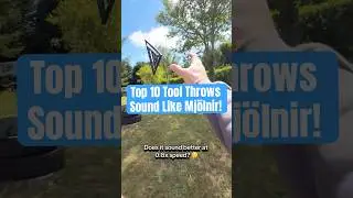 Top 10 Tool Throws Sound Like Thor&rsquo;s Hammer #shorts #top10 #thor #satisfying #skills #marvel #asmr