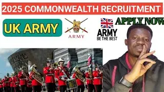 Lastest Update: British Army 2025 Commonwealth Recruitment: Apply for this role now
