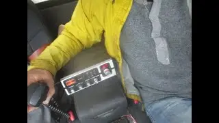 Working European skip on my mobile radio 14 DA 181 France contact