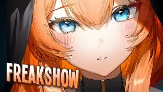Nightcore - Freakshow | Dirty Palm feat. LexBlaze [Sped Up]