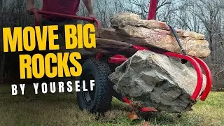 How to Move Big Rocks on a Hill Without Lifting