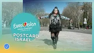 Postcard of Netta from Israel - Eurovision 2018