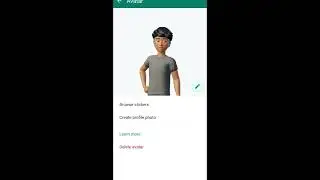 How To Delete WhatsApp Avatar | How To Easily