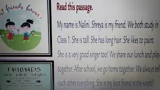 GRADE 1   ENGLISH   Ch No 24