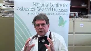 Professor Bruce Robinson talking about pleural plaques
