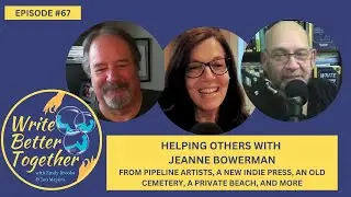HELPING OTHERS with JEANNE BOWERMAN  #PipelineArtists #IndiePress #writingcommunity