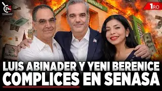 Luis Abinader y Yeni Berenice Complices en SENASA