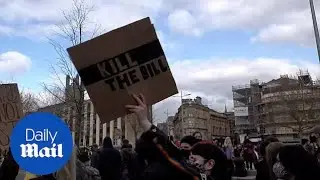 Kill The Bill protest: Thousands gather in Bristol