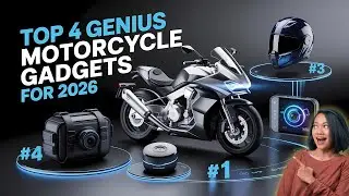 4 Genius Motorcycle Gadgets on Amazon You Must See!