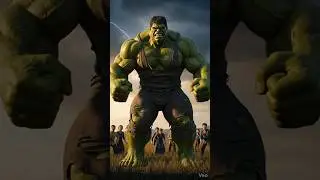 When Hulk Protects the Innocent #Hulk#DesiHulk#GreenMonster#VillageHulk