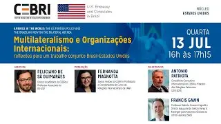 Multilateralismo e Organizações Internacionais: reflexões para um trabalho conjunto Brasil-EUA