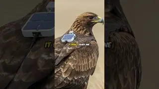 Eagle With GPS Tracker #shorts #facts