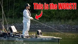 Finding Bass in the HARDEST Time of Year!