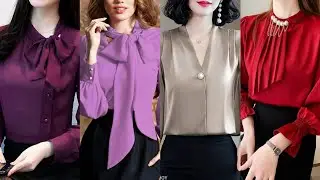 Dise&ntilde;os de Blusas de Chiffon | Elegantes, Ligeras y Modernas